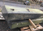 Pair Of Reclaimed Yorkstone Yorkshire Stone Gateposts