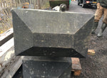 Pair Of Reclaimed Yorkstone Yorkshire Stone Gateposts