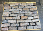 Reclaimed Pink Shap Granite Cobbles-Random Stone Setts