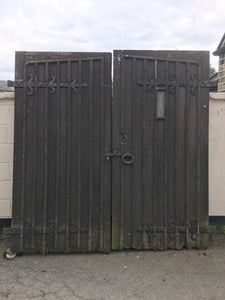 Victorian Oak Double Doors